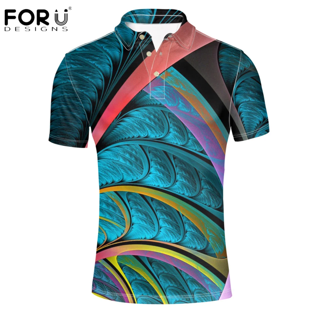 Buy FORUDESIGNS Fashion Mens Polo Shirt Brand Clothing