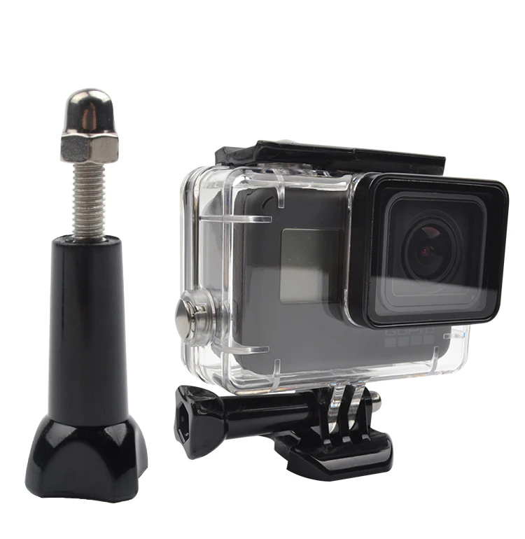 Винт длинный короткий гайка конвертер крепление Фабрика цена для sony AEE Gopro Hero 8 7 6 5 4 3+ Xiaomi yi 4k аксессуары - Цвет: Long Type