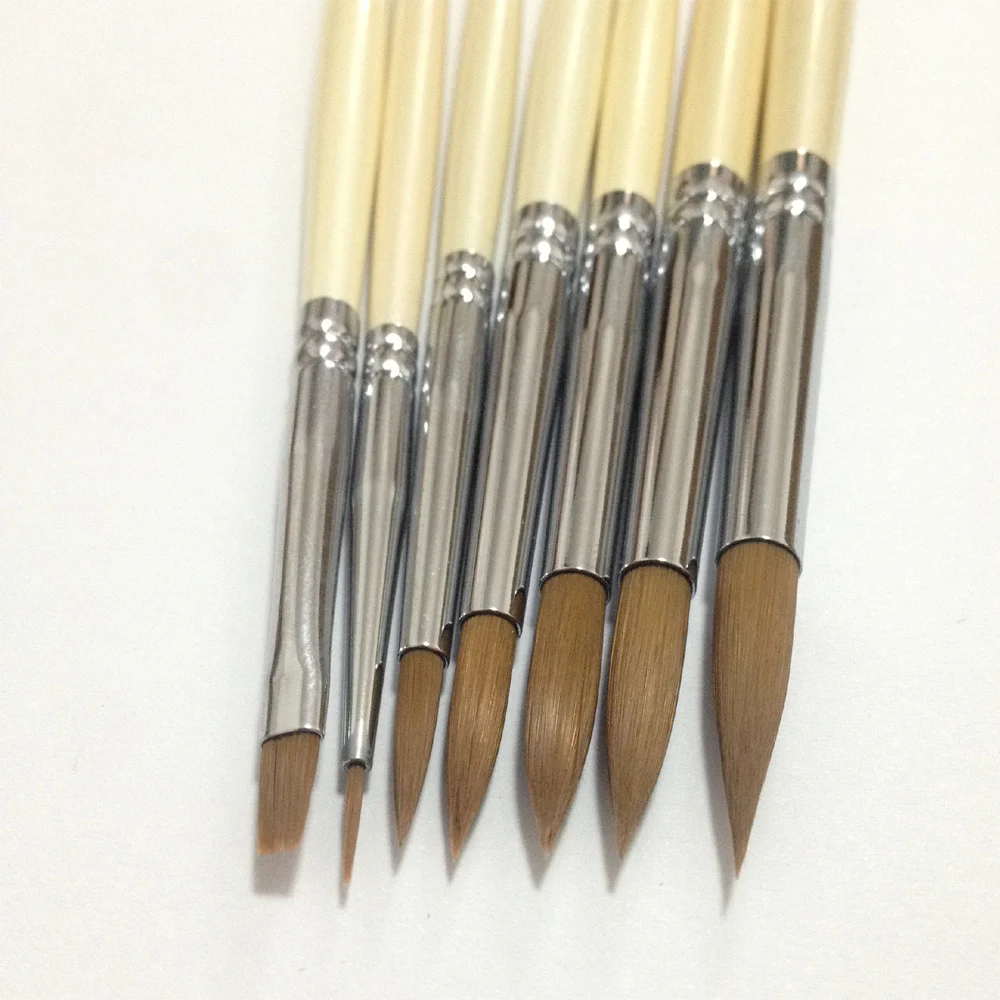 

7 pcs/lot,Dental Lab Products Porcelain brush And 1/8# 00 # 0 # 2 # 4 # 6 # 7 # 8 #,Material:Nylon
