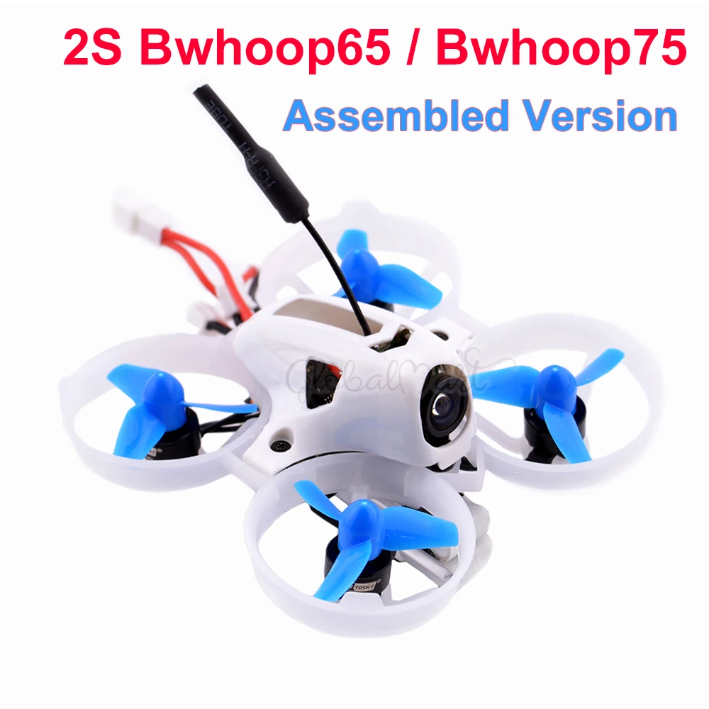 Радиоуправляемый Дрон Bwhoop65 65 мм/Bwhoop75 75 мм 2S F4 FC AIO Встроенный OSD ESC 0802 16000kv мотор 600TVL