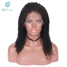 Kinky Lace Front Human Hair Extension Wigs For Black Women Brazilian Remy Human Hair Wigs Pre Plucked Short Bob Wigs Dellas Love