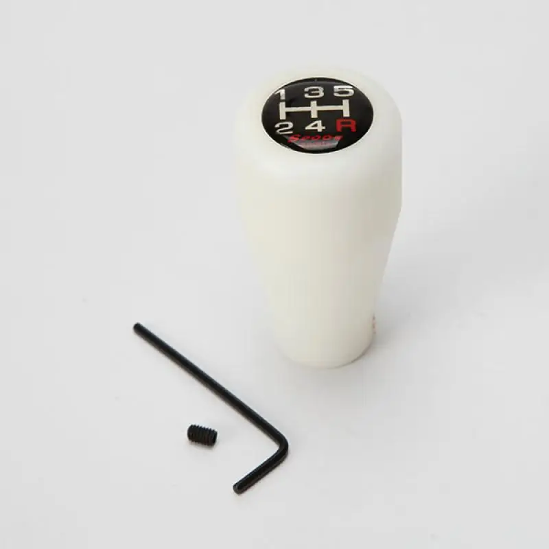 Partol White Sport Car 5 Speed Duracon JDM Racing Gear Shifter Shifting