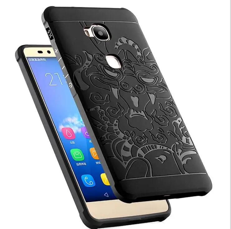 Для huawei honor 6x case крышка кремния назад для 5x мягкий гель хорошее качество сотовый