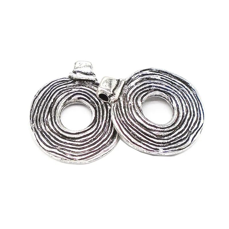 ZXZ-2pcs-Large-Antique-Silver-Tone-Zamak-Donut-Open-Spiral-Swirl-Vortex-Round-Charms-Pendants-Double (3)