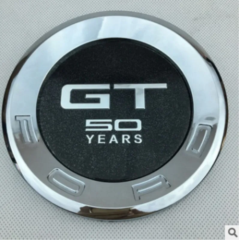 Для Mustang Лошадь Пони 16 17 3D новейшая наклейка на зад автомобиля задний бейдж с фирменным значком эмблема 50 лет Шелби GT500 Руш Лагуна сека - Название цвета: GT50 Anniversary