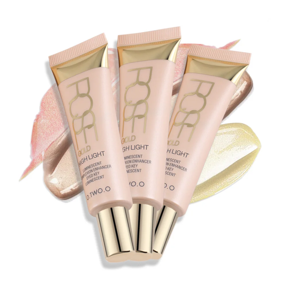 

O.TWO.O Pores Invisible Makeup Primer Brighten Highlighter Makeup Concealer Base Cream Professional Liquid Foundation 25ml