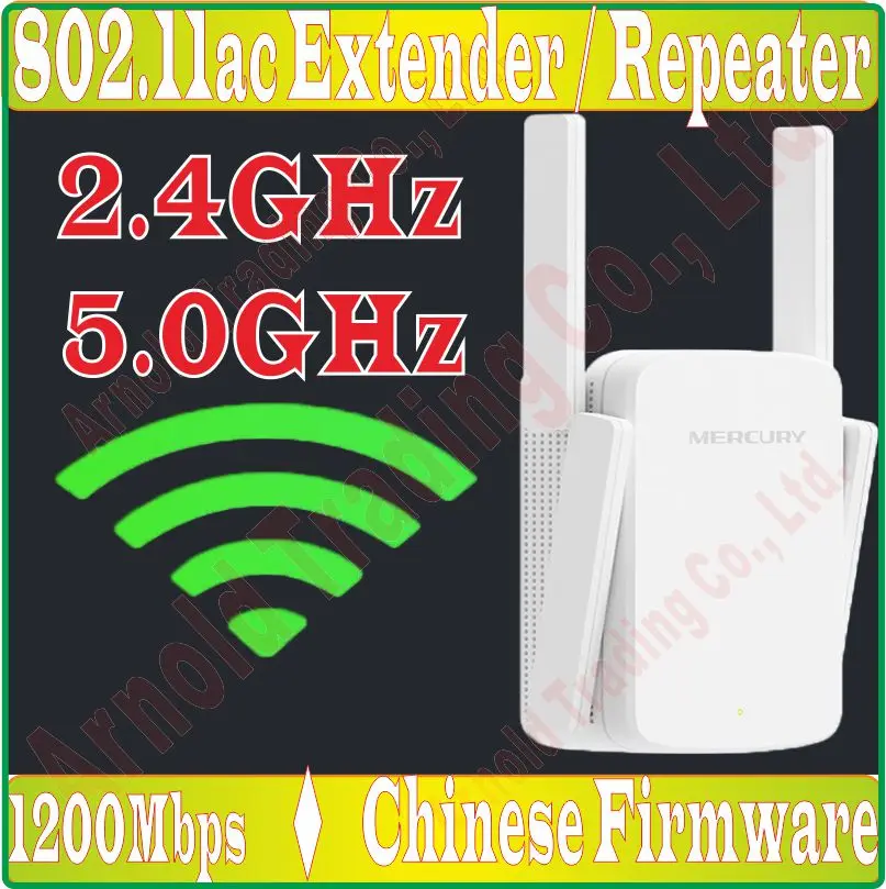 

Chin-Firmware 11AC 1200M Dual Band 2.4+5GHz Wireless Extender Repeater Booster AP Enhancement WiFi Hotspot WiFi signal amplifier