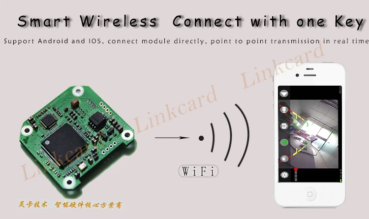 Wifi модуль передачи видео/AV к wifi/для FPV/Поддержка android, ios, PC/приемник для мобильного телефона