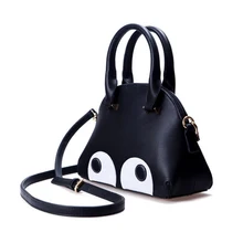 Cartoon Big Eyes Shell Bag Women Korean Style Fashion font b Handbag b font Lovely Designer