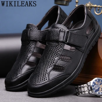 

Outdoor Sandals Men's Sandals Casual Designer Shoes Mens Sandals Summer Shoes Men 2020 Venting Hole Chaussure Homme Ayakkabi
