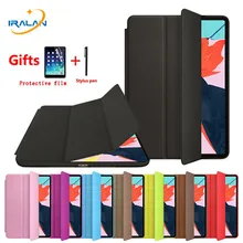 Тонкий роскошный чехол из искусственной кожи для iPad Pro 11, Магнитный чехол для нового iPad Pro 11 дюймов, автоматический режим сна+ экран+ стилус