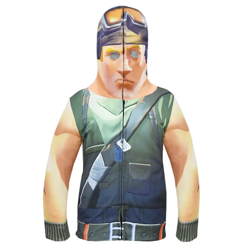

Boys Hoodies FFortnitedCosplay Costumes Mask Boy's Hoodie Coat Children Sweatshirt Casual Kids Jacket Outerwear Boys Clothes