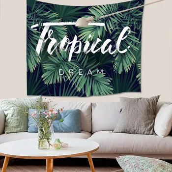 

1.3*1.5m Nordic Style Wall Tapestry Yoga Beach Towel Table Cloth for Home Decoration 2018 Flamingo Printed Bohemian Tapestries