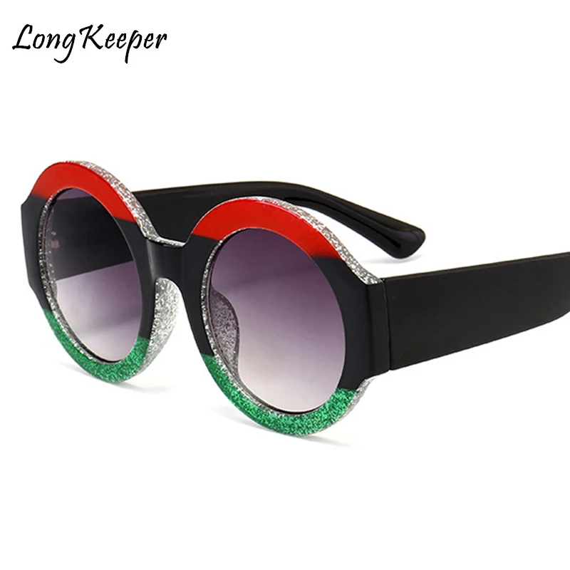 Солнцезащитные очки Long Keeper женские круглые дизайнерские Роскошные брендовые