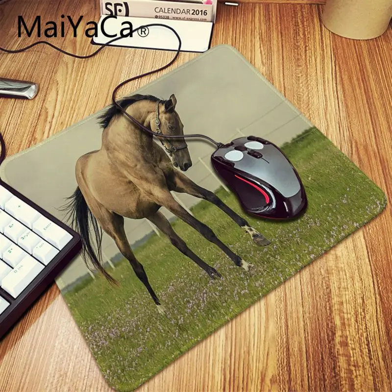Maiyaca Новый бегущий лошадь красивый коврик для мышки в стиле аниме игровой коврик для мыши геймер игровой коврик для мышки с Аниме Коврик для