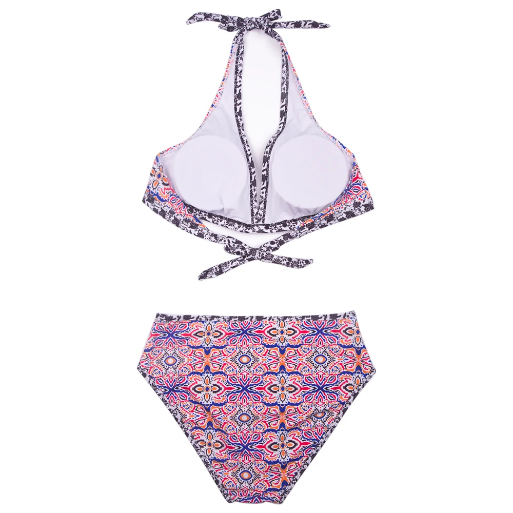 

Women Printed Beach Bikini Swimwear Set Swimwear Women Bikini 2019 Bikini Swimwear Woman