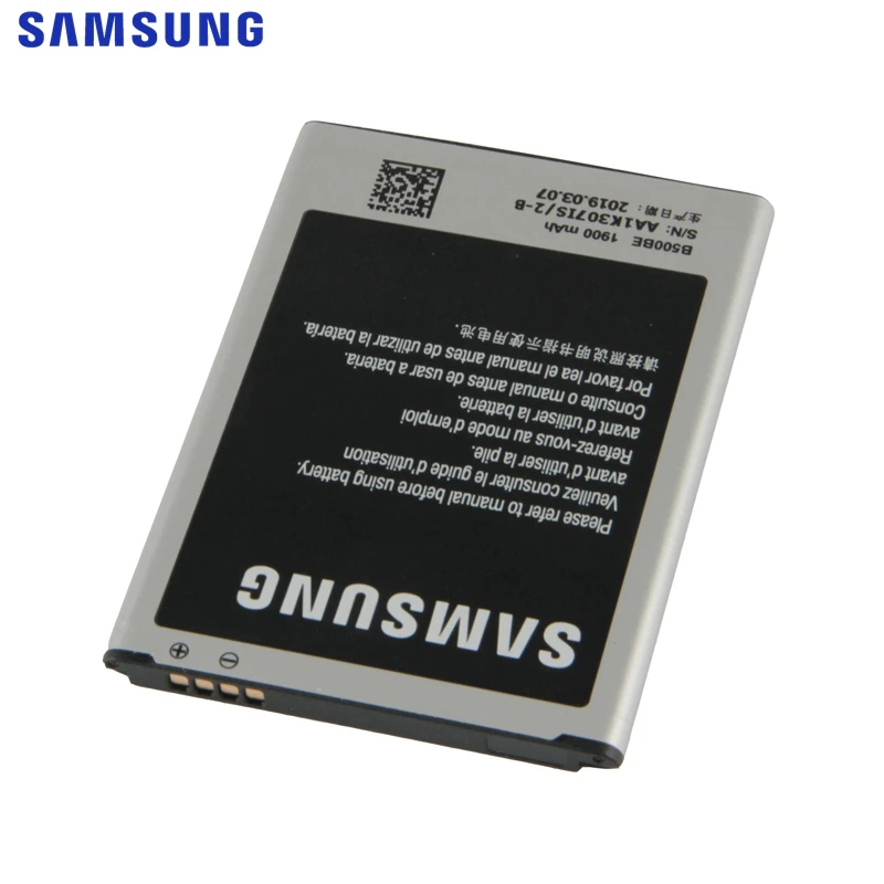 Samsung сменный аккумулятор B500BE B500AE для samsung GALAXY S4 Mini NFC Project J Mini i9190 i9192 i9198 i9195 1900 мАч