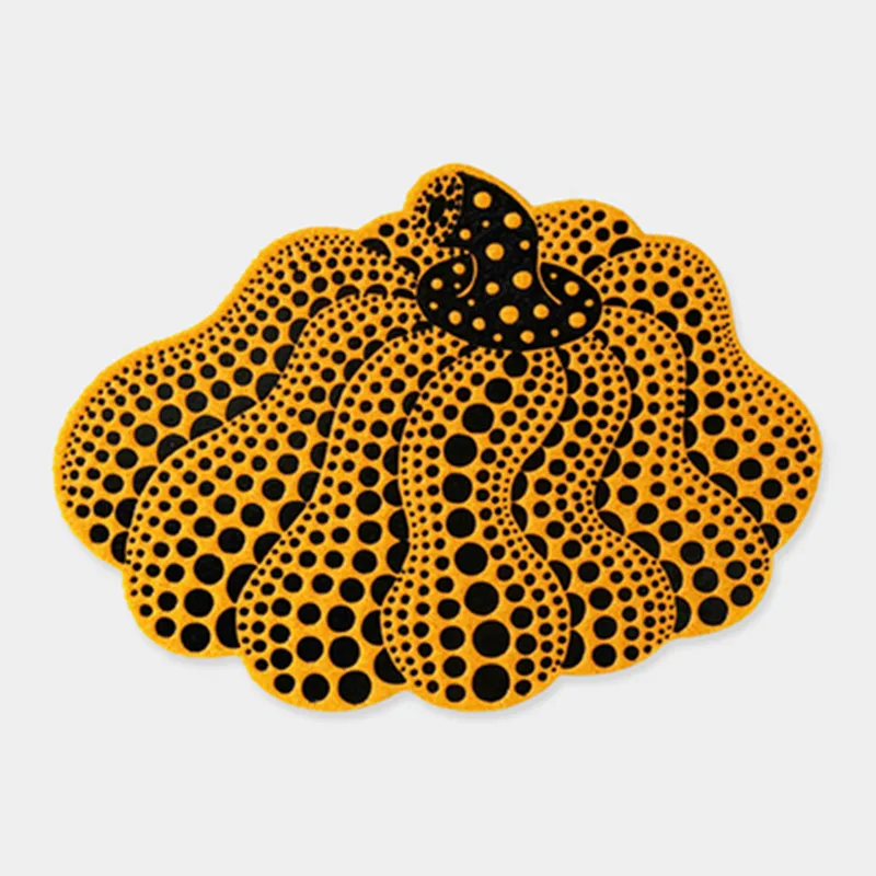 Yayoi Kusama, волнистая тыква, декоративная карточная доска, может быть в коробке, открытка, персональные украшения для дома X1762 - Цвет: Цвет: желтый