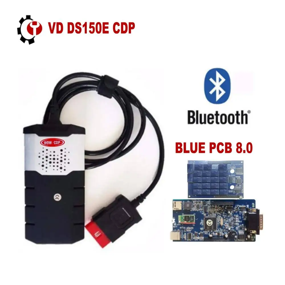 

Hot sales VD TCS CDP PRO PLUS New software 2016.R0 for delphis with Bluetooth VD Ds150E CDP car truck Diagnostic tool