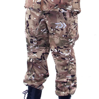 

2017 NEW DAIWA Fishing Autumn And Winter DAWA pants trousers waterproof DAIWAS Plus velvet Keep warm outdoors Free shipping