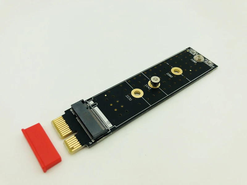 PCIE для M2 м соединитель в форме ключа адаптер NVME SSD x1 полный Скорость M.2 2280 Алюминий