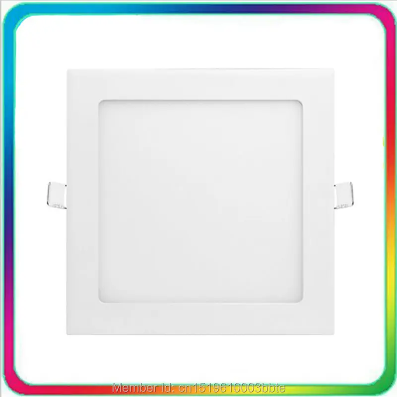

3 Years Warranty 100-110LM/W 225x225mm 18W LED Downlight Square LED Down Panel Light Recessed Ceiling Spotlight Bulb