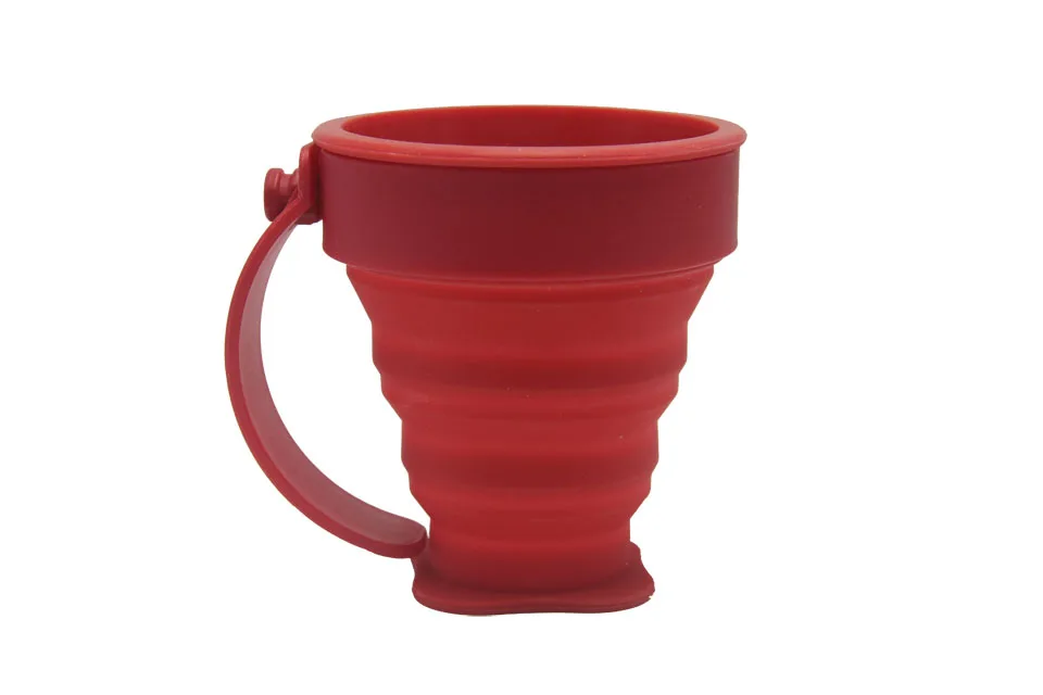 200ml Portable Folding Silicone Tea Cup for Travel (6)
