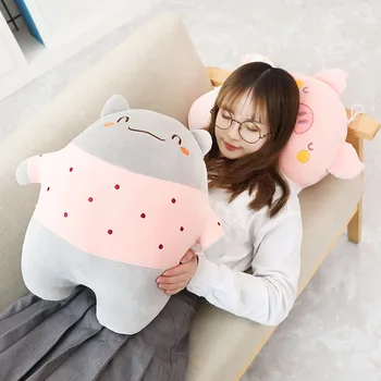 

Lucky Boy Sunday Cartoon Plush Toys Rabbit Cat Pig Plush Pillow Stuffed Plush Doll Panda Kids Plush Toy Children Birthday Gift