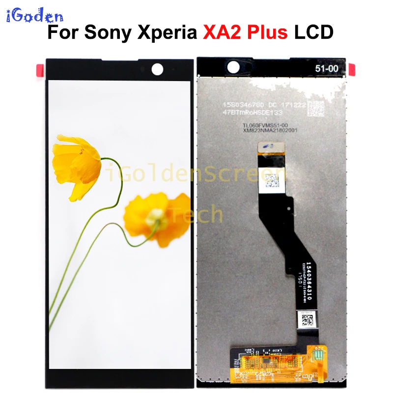 

XA2Plus LCD For Sony Xperia XA2 Plus LCD Display Touch Screen Digitizer Full Assembly Replacement Parts For XA2 Plus lcd