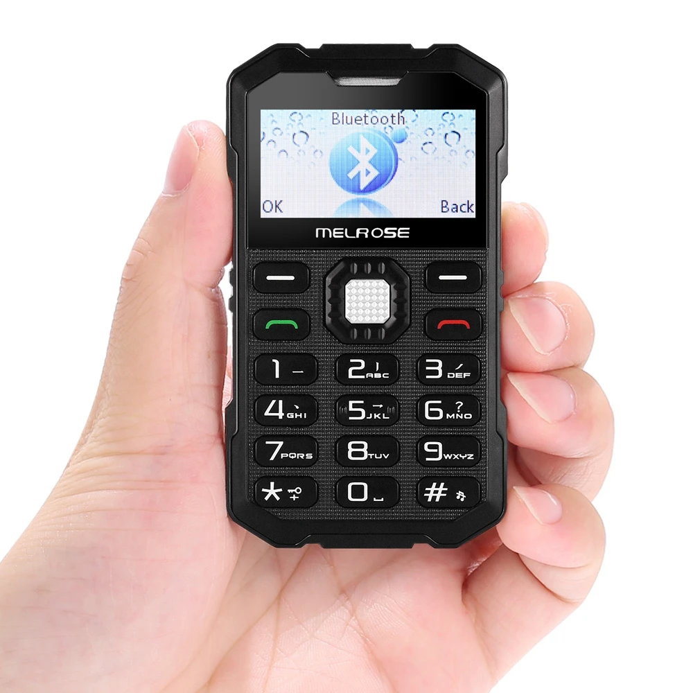 2piece lot Melrose S2 Mini Shockproof Russian keyboard Single sim card Pocket student mobile phone Support