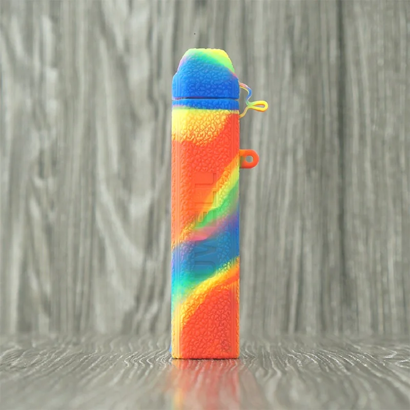 

10X Silicone Protective case Non-slip Ge for Uwell CALIBURN 11W Pod System 520mAh 2ml Rubber Sleeve Cover Shield Wrap colourful