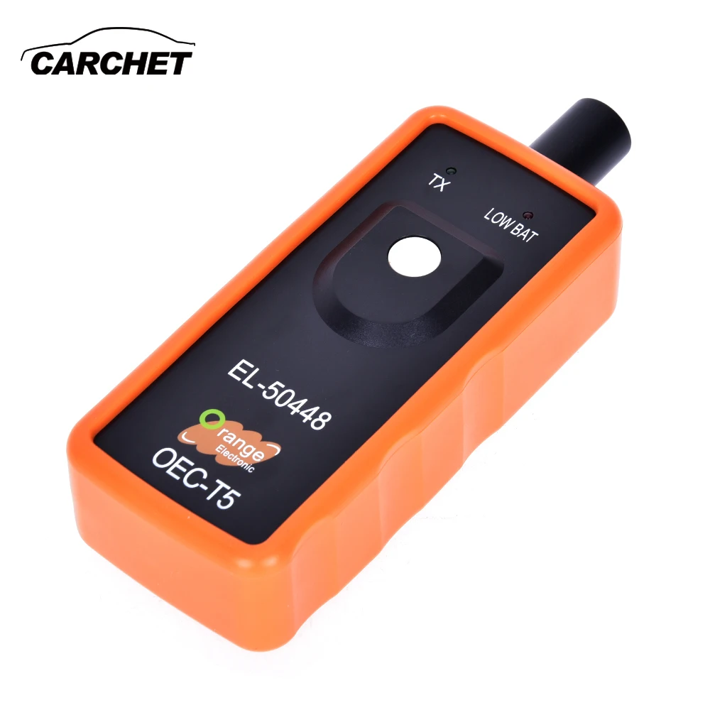 CARCHET TPMS Reset Tool A + EL50448 Автомобильный датчик контроля давления в шинах OEC T5 EL 50448 для