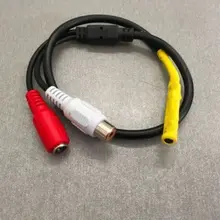 Мини регулируемый микрофон с кабель для видеонаблюдения