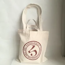 300 шт./лот, 35x40 см, принт с логотипом на заказ, прочная хлопковая Холщовая Сумка для покупок, для студентов