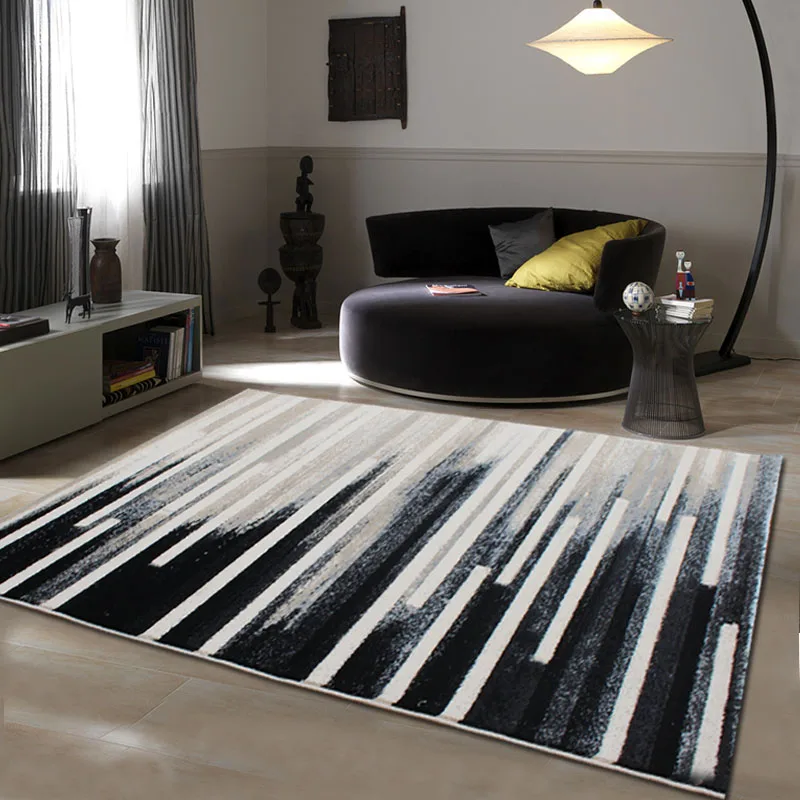 

80cm*120cm 2017 New Luxury European-Style Abstract Carpet, Contemporary Sitting Room The Bedroom Rugs, The Manual Wool Mats.
