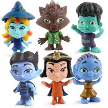 

6 Unit/set Super Monsters Toys Animated Action Figure Toy Super Animal Collction Dolls Model For Children Birthday Gift