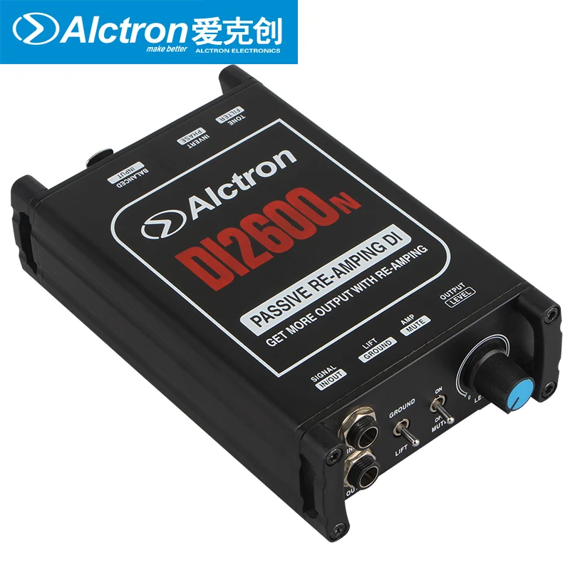 Alctron DI2600N Guitar bass signal amplifier again editor