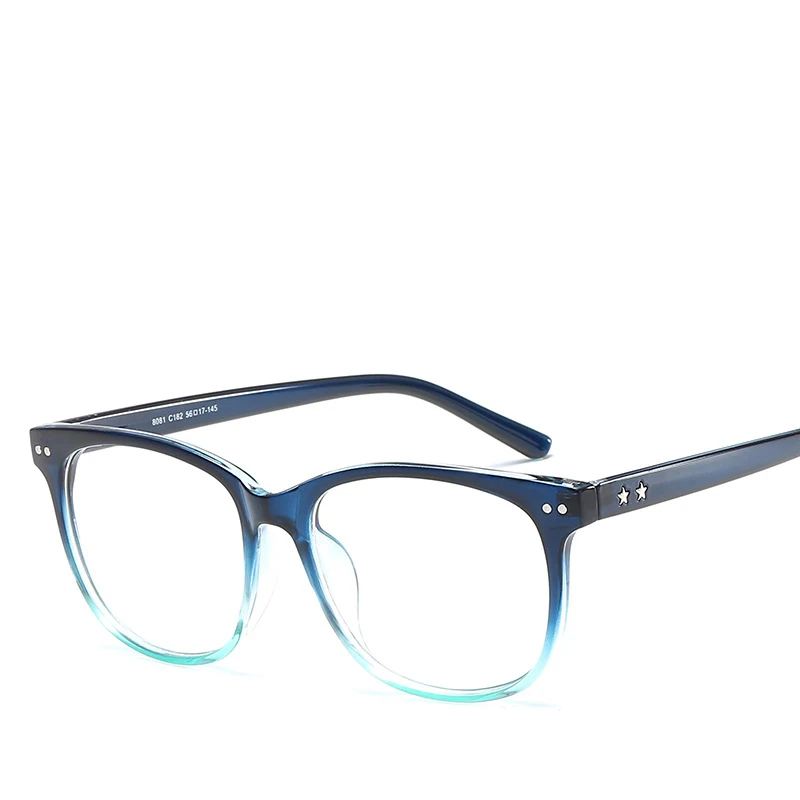 

Vintage Fashion Transparent Glasses Frame With Clear Lens For Myopia Glasses Women Men Star Retro Eyeglasses Oculo