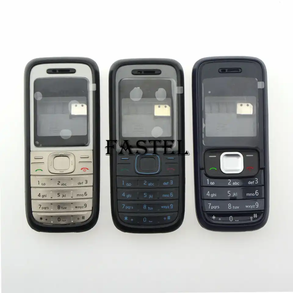 ... Для Nokia 1200 1208 1208 Высокое качество Новый полное покрытие мобильного телефона чехол + английский/ ...