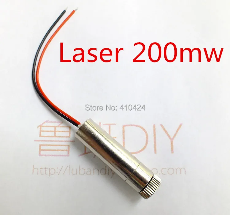 

Laser Module mini engraving machine cnc pats 200mw red