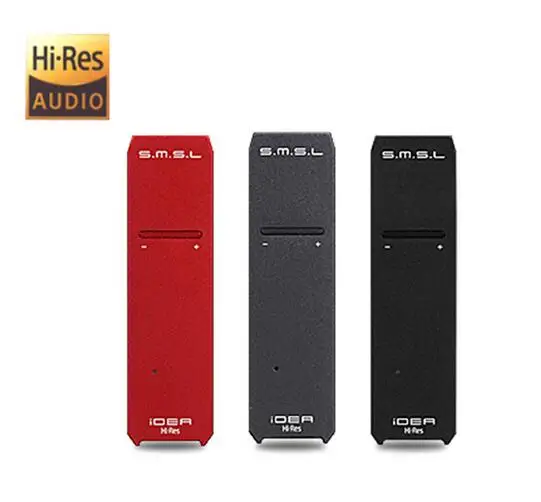 

SMSL IDEA Mini Size Hifi Audio Portable USB DAC And Headphone Amplifier XMOS SABRE9018Q2C DSD512 32Bit/768kHz For Better Soundpg