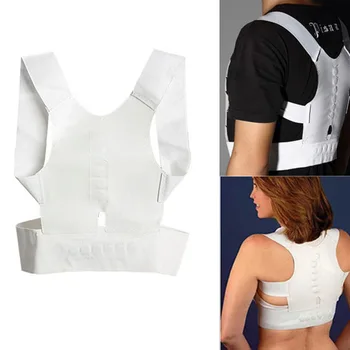 

Back Posture Corrector for Women Men Back Belt Neoprene Posture Correction Back Brace Pain Relief 12pcs Magnets Back Therapy
