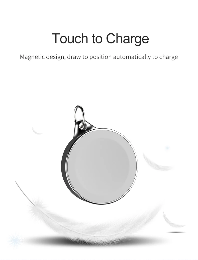 Портативное беспроводное зарядное устройство для Apple Watch 1 2 3 4 мини-зарядное