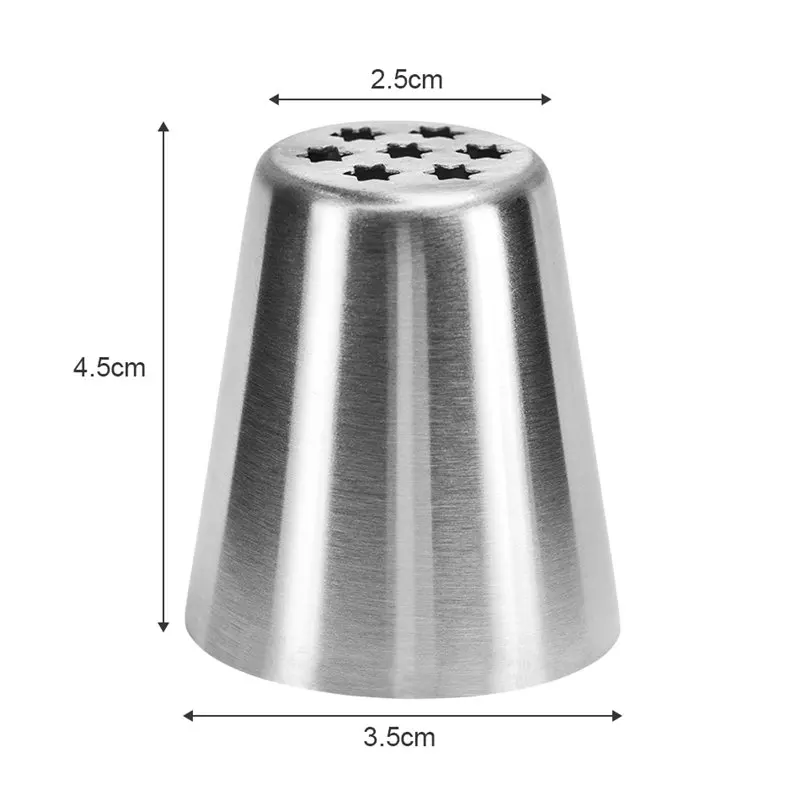 1 шт. VOGVIGO помадка-украшение для торта обледенение трубопроводов сопла из нержавеющей стали Кондитерские наконечники трубка насадка для крема инструменты для украшения торта