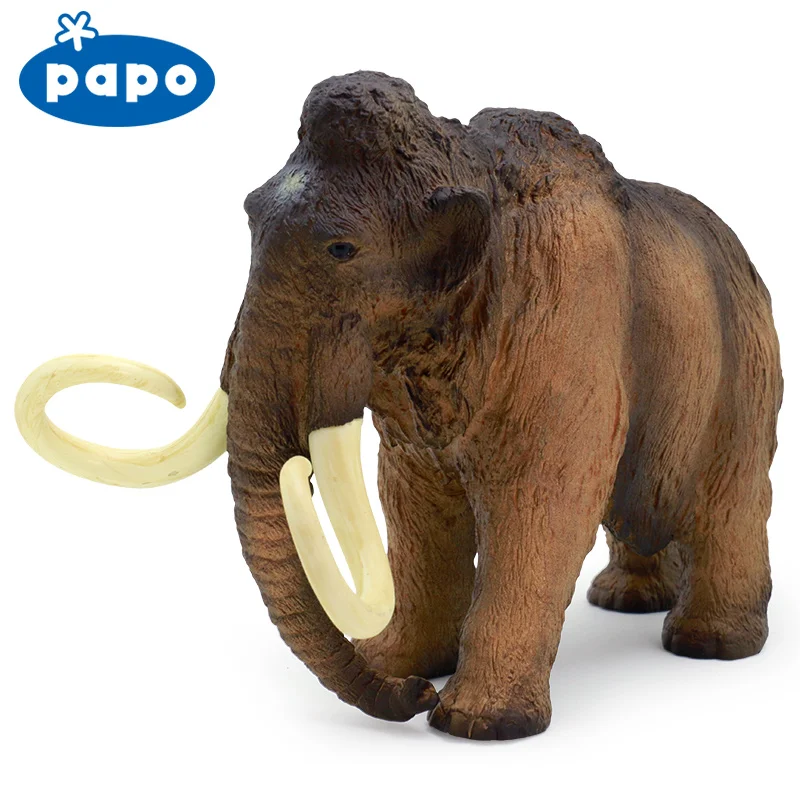 Papo wild animal planet model Mammoth hand-done animal model