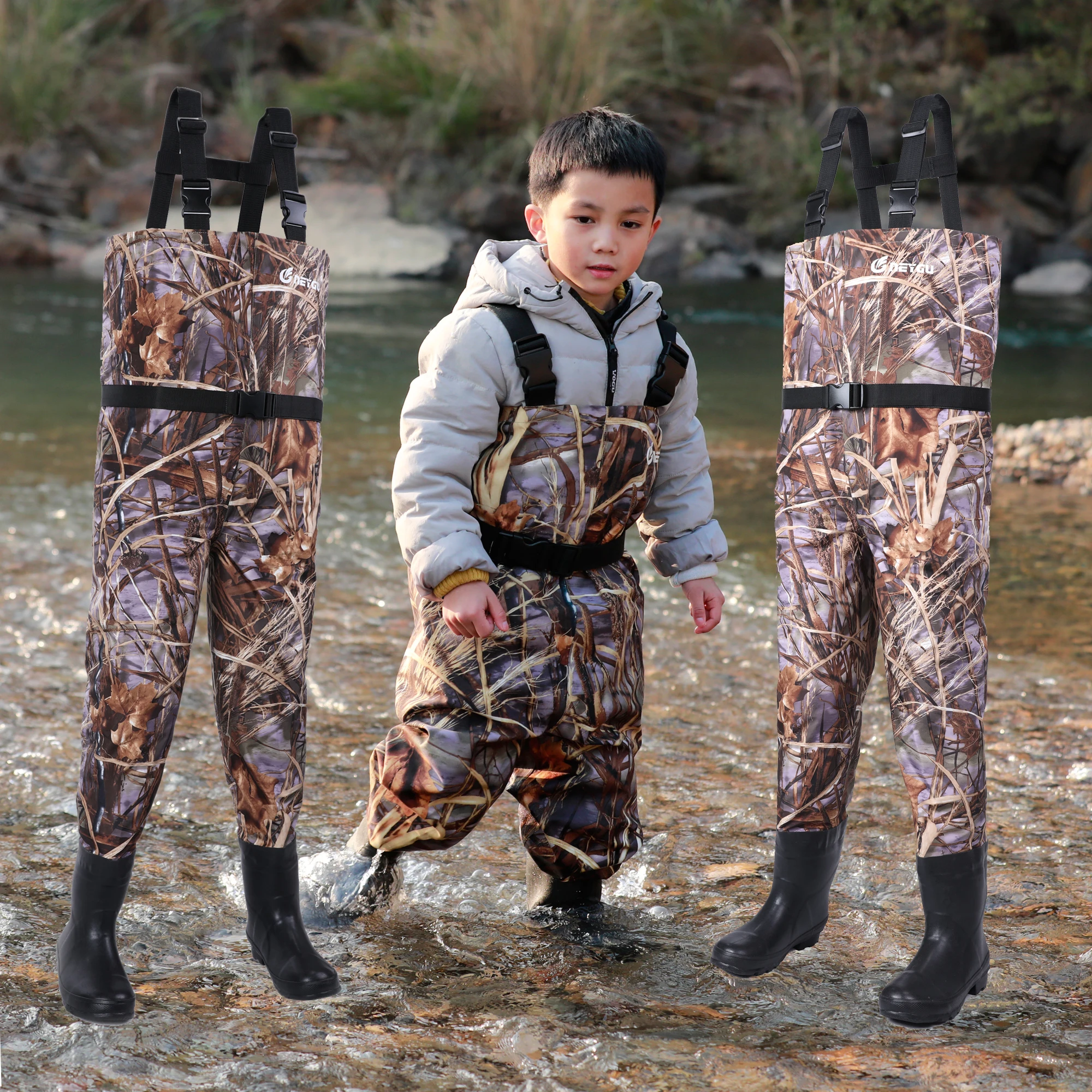 Buy NeyGu kids breathable wading pants, child fishing