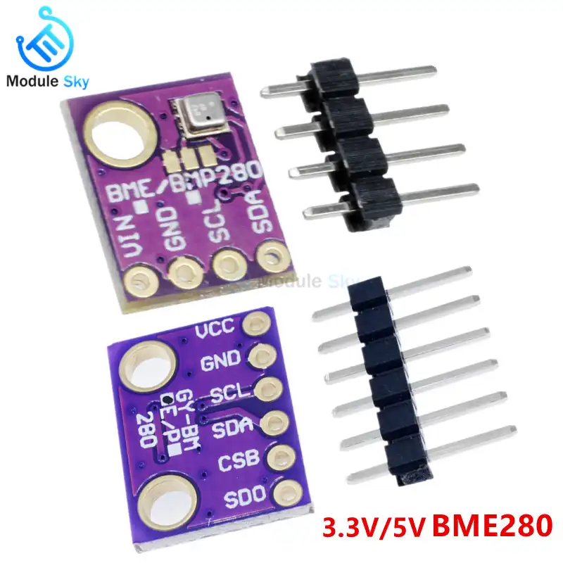GY BME280 3.3V GY BME280 5V 5V 3.3V BME280 BMP280 Digital Temperature