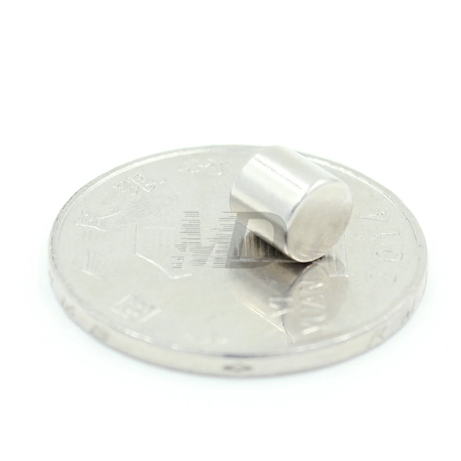 

50pcs Neodymium N35 Dia 6mm X 6mm Strong Magnets Tiny Disc NdFeB Rare Earth For Crafts Models Fridge Sticking Free Shipping