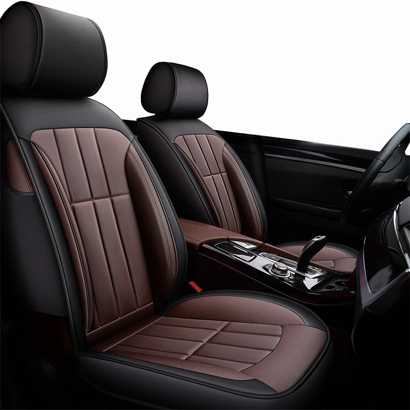 (Передние + задние) Специальные кожаные чехлы на сиденья для mazda 6 gh CX 5 opel zafira b bmw f30
