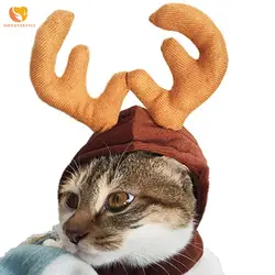 Ободки собачья Рага Кепки домашних животных собака кошка шляпа олень Шапки Тедди собака джентльмен Кепки s Рождественская шапка Pet костюмы